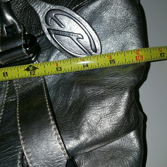 Francesco biasia metallic black bag - Picture 5 of 8